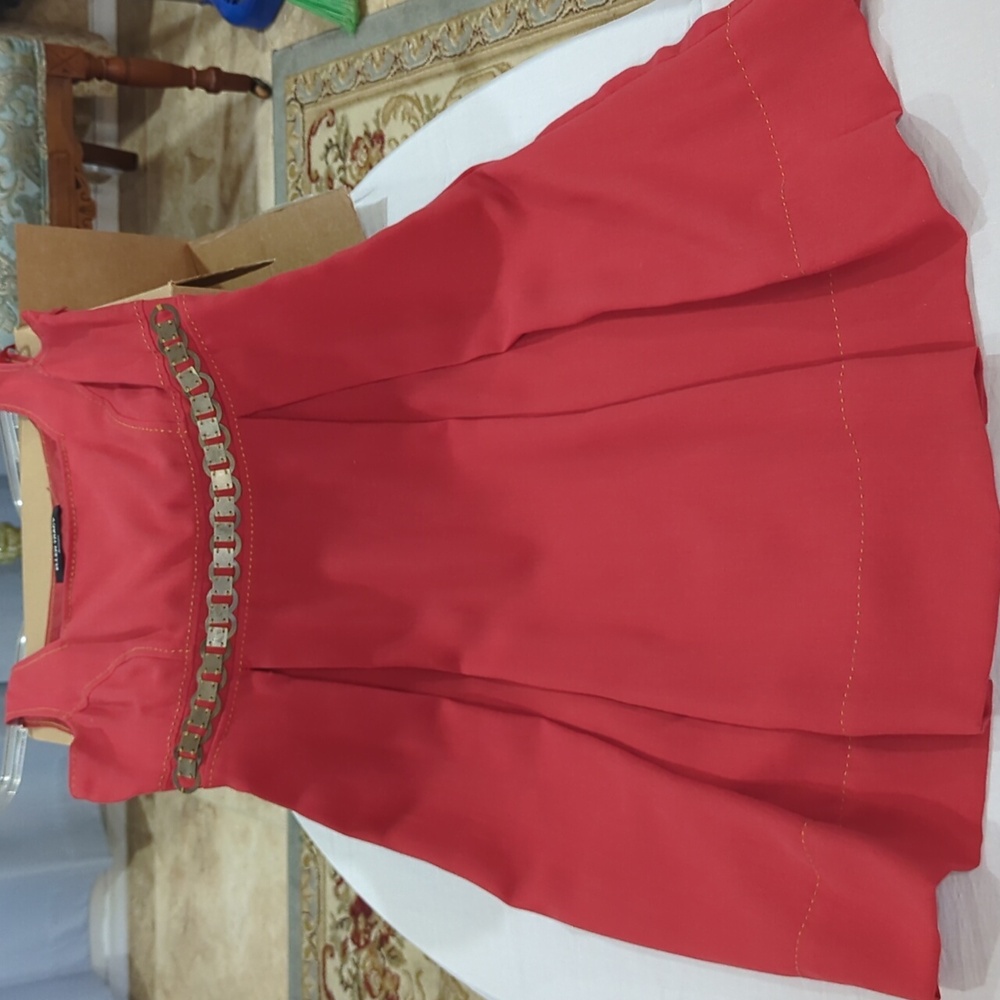 Dress Ellen Tracy sz 8 rustic color